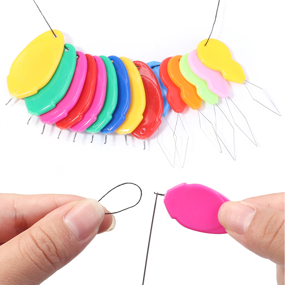 Tech Accessories And Gadgets - 10 sztuk/partia Łatwy Nawlekacz Igieł Narzędzie