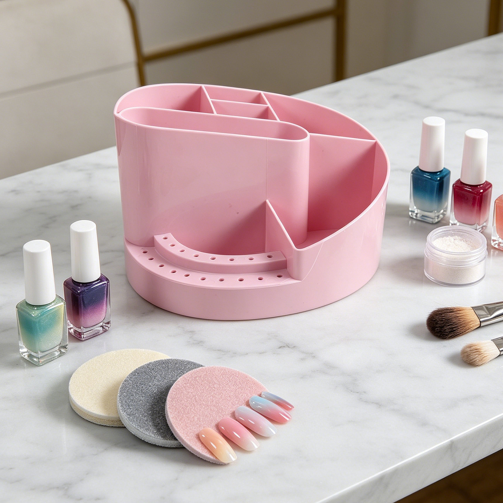 Tech Accessories For Desk - Organizer na narzędzia do paznokci, 7