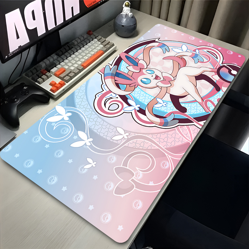 Tech Accessories For Desk - Duża Różowa Urocza Podkładka Pod Mysz