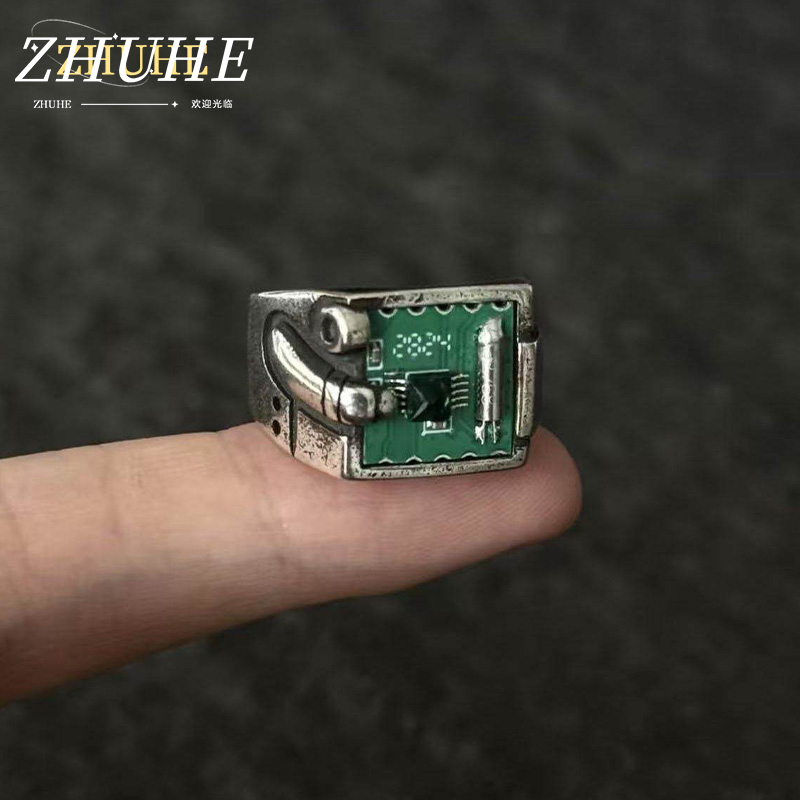 Pierścionek z wzorem PCB inspi – Tech Accessories Industry recenzja i cena