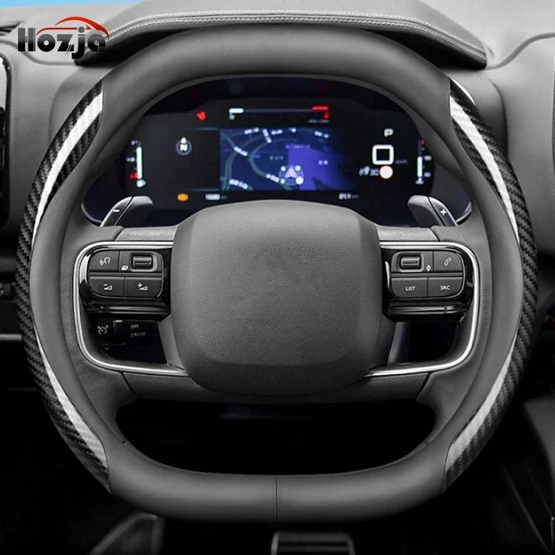 Leather Car Steering Wheel Cov – Tech Accessories Hub recenzja i cena