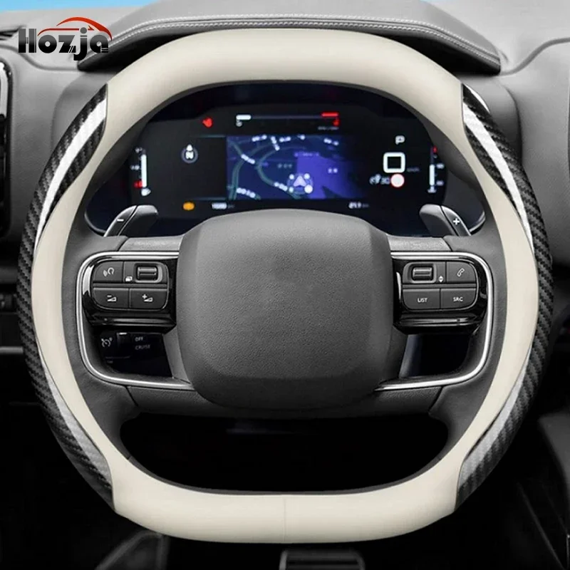 Leather Car Steering Wheel Cov – Tech Accessories Hub recenzja i cena